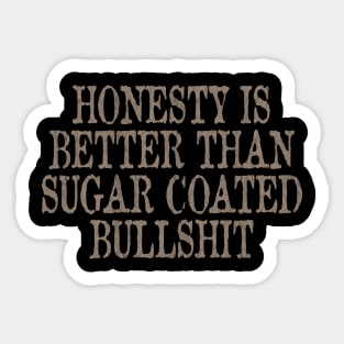 Honesty Sticker